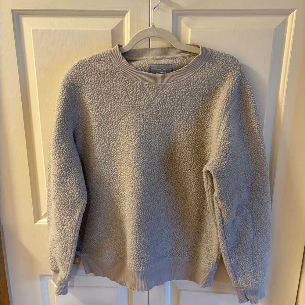 Men’s everlane renew fleece oversized crew